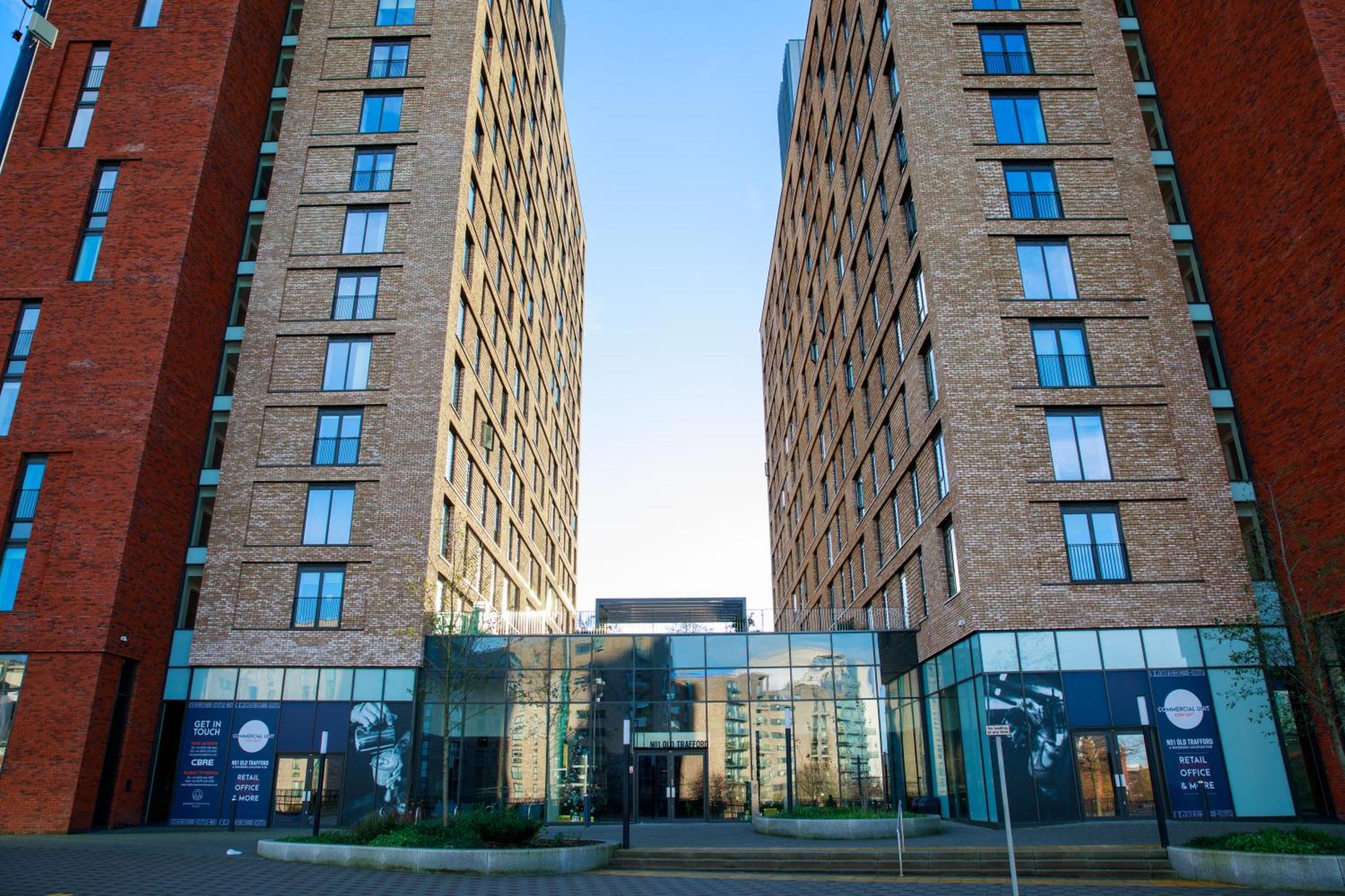 מנצ'סטר Trafford Suite Modern 1 Bed With Cinema Room מראה חיצוני תמונה